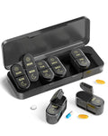 Pillex AM & PM Pill Organizer 7 Days, Weekly Pill Case 2 Times a Day, Pill Box 7 Day, Medicine Pill Organizer for Travel, Vitamins, Fish Oils, Supplements